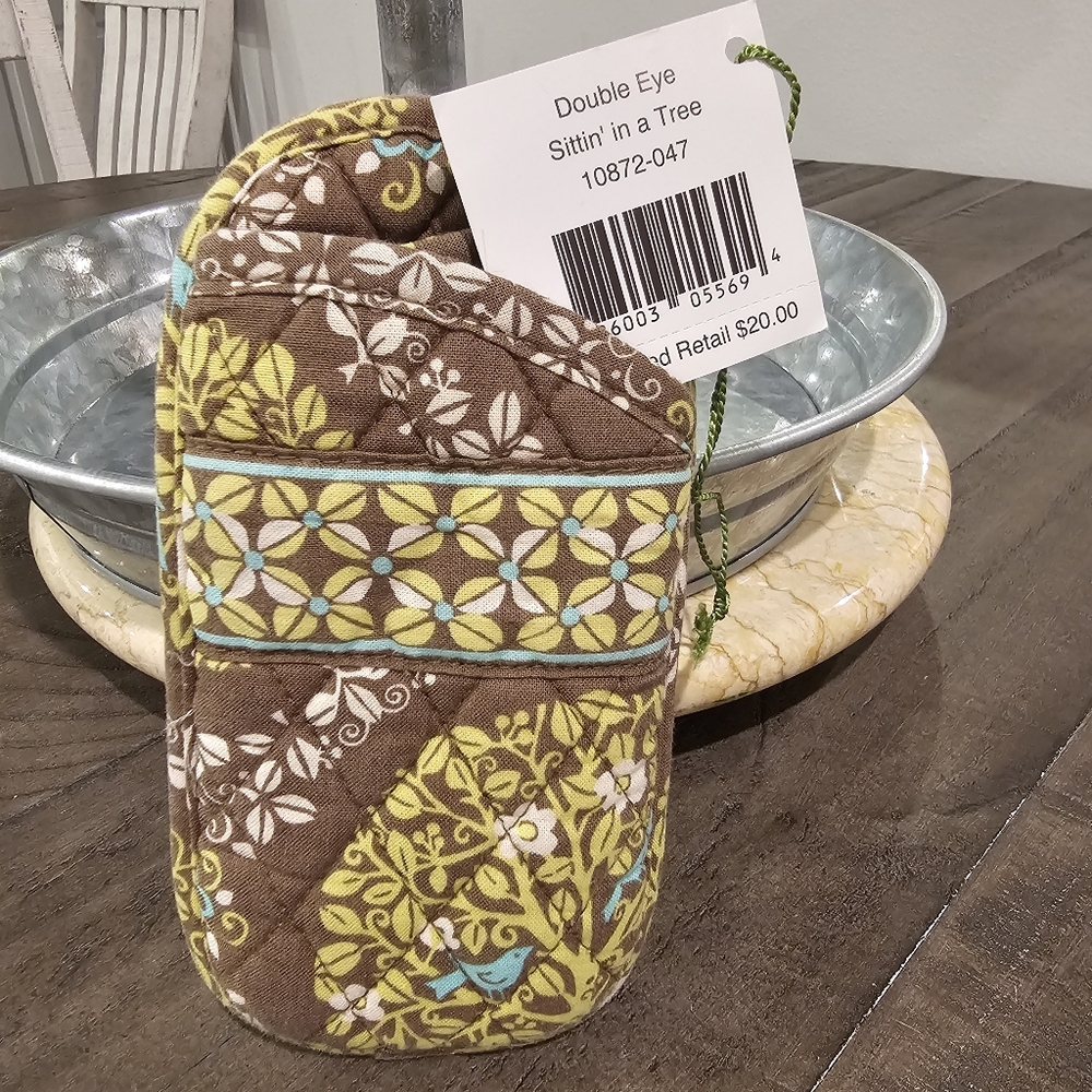 Vera Bradley Sitting In A Tree Double Eyeglass Case (Retired Spring 2010) NWT
